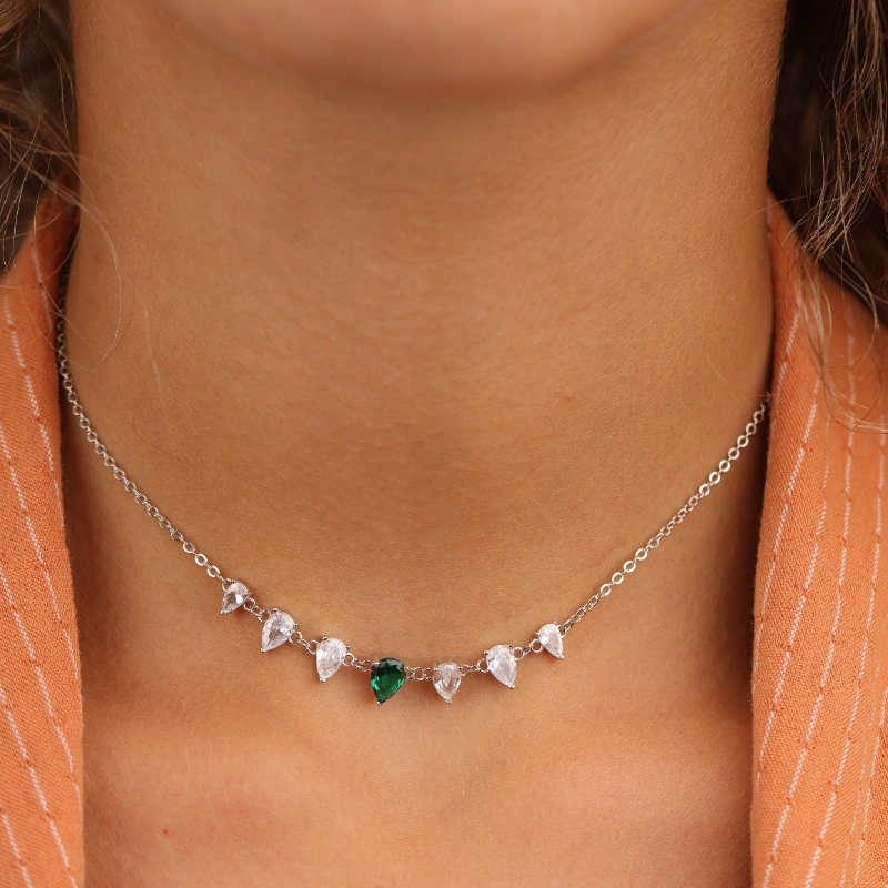 1141(1)silver Necklaces