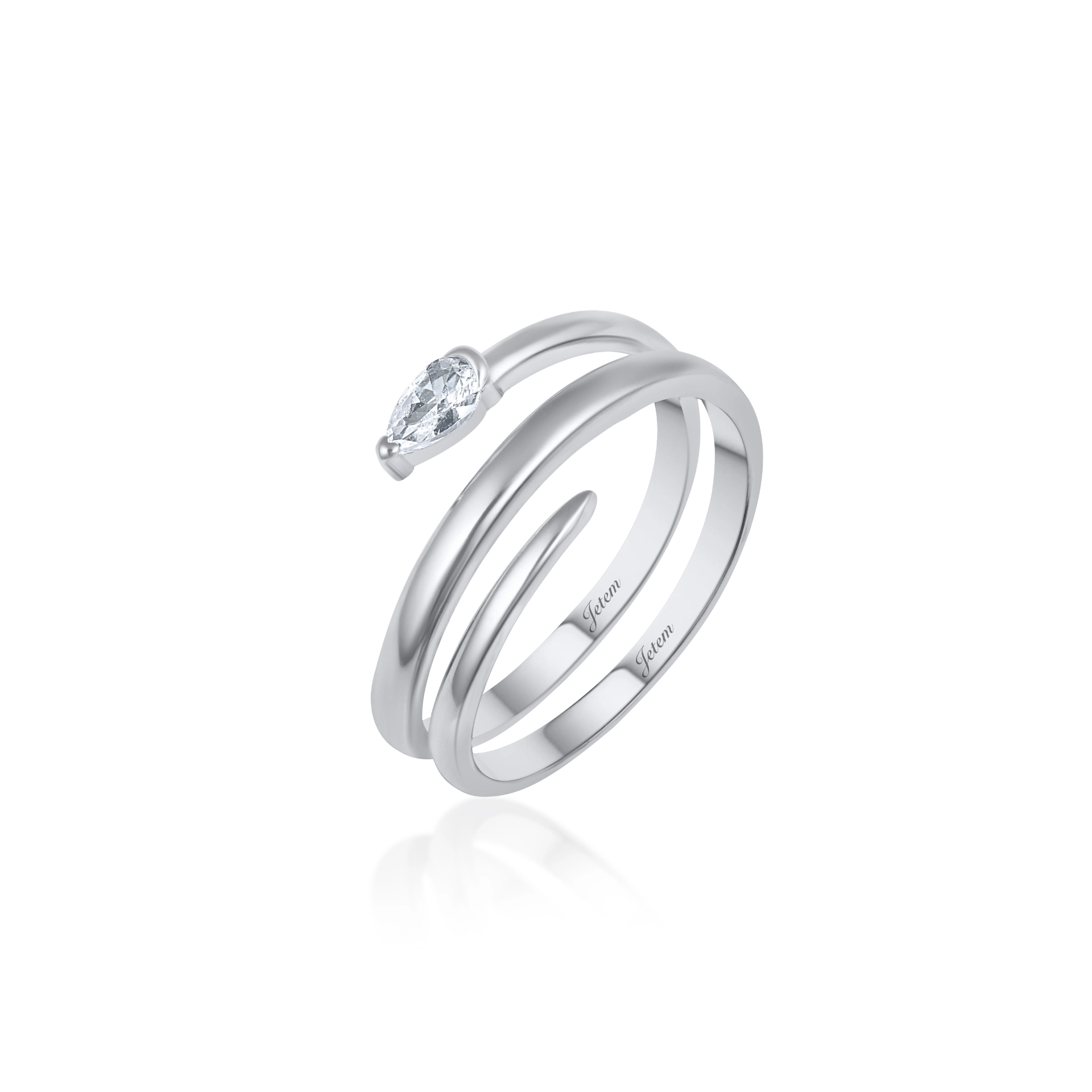 Woman Silver Ring 1092