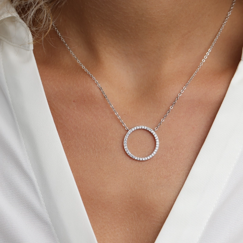 1001 1asilver Necklace