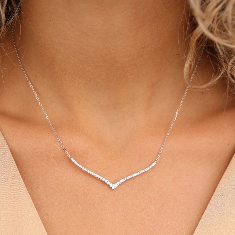 1061(1)silver Necklaces
