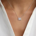 1196(5)silver Necklaces