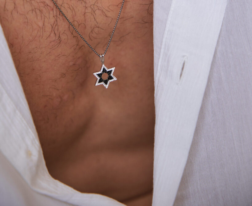 Star Of David Silver Necklace For Men 2 Scaled E1726501277814.jpg